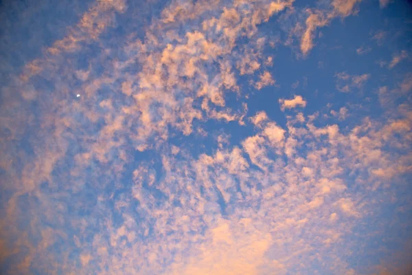 Восход солнца на фоне цветного неба — стоковое фото