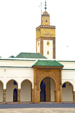  camide geçmiş sembolü Fas Afrika minare Müslüman