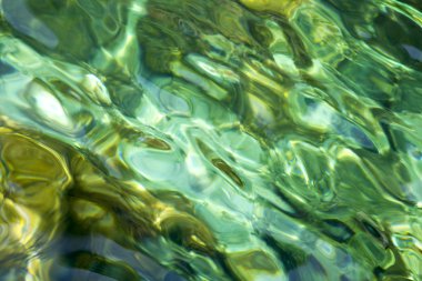 Tayland Körfezi tao soyut mavi lagün 