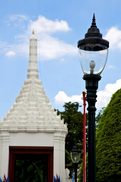 Thailandia asia bangascar lampione e colori religione — Foto Stock