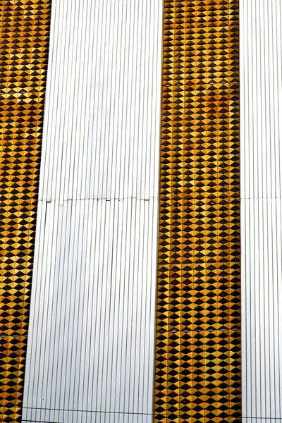 Abstracto el metal de oro bang palacios templo — Foto de Stock