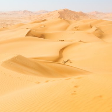 En düşük rub al hali boş çeyrek ve açık Umman eski çöl 