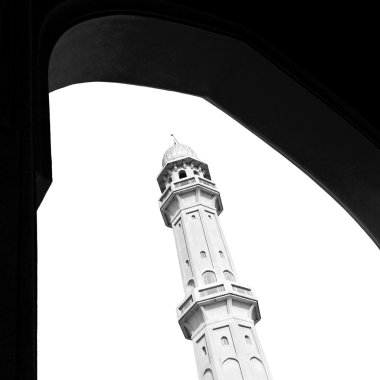 Umman muscat oteli eski Camii Minare ve din gökyüzü temizleyin