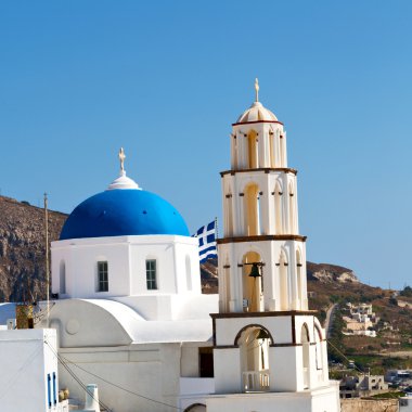  mimari beyaz arka plan çapraz santorini Yunanistan ol