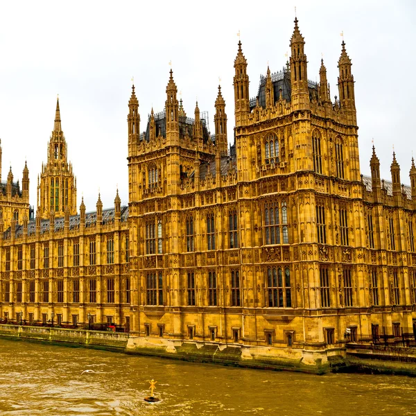 England  aged city in london big ben and historical old construc Stock Picture