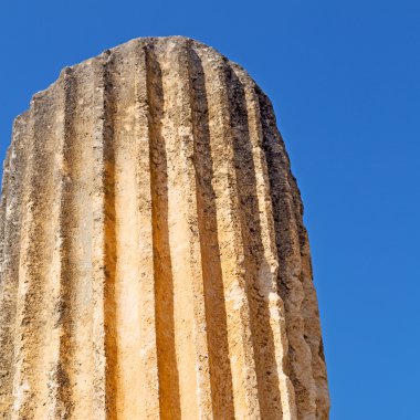  Bush kapı myra içinde eski sütun taş yapılar bir