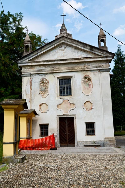 Historiska Europa gamla kristna forntida i Italien Milano bredvid — Stockfoto