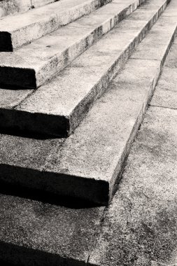  eski uçuş adımlar Avrupa İtalya'da eski yapılar ve arka