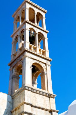  santorini Yunanistan'da Mykonos eski çapraz  