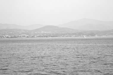 Akdeniz tekne Yunanistan Adaları üzerinden ve 