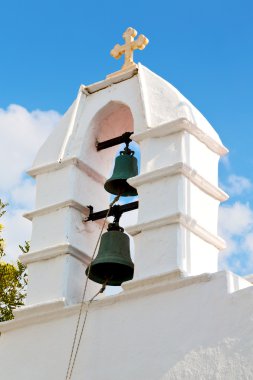  Beyaz arka plan çapraz mykonos  