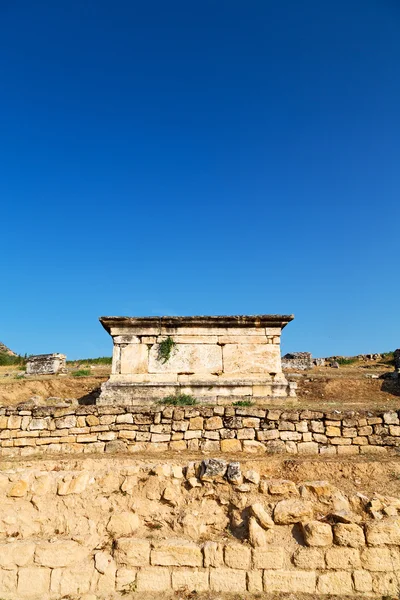 Oude bouw en de Romeinse in Azië Turkije — Stockfoto