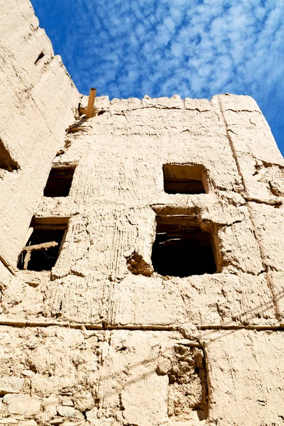 En Oman el viejo abandonado —  Fotos de Stock