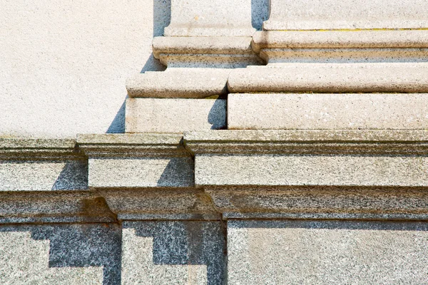 Astratto vecchia colonna nel di marmo e mattoni — Foto Stock