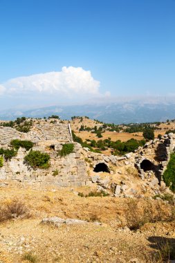  Harabeleri selge eski mimari ve doğa 