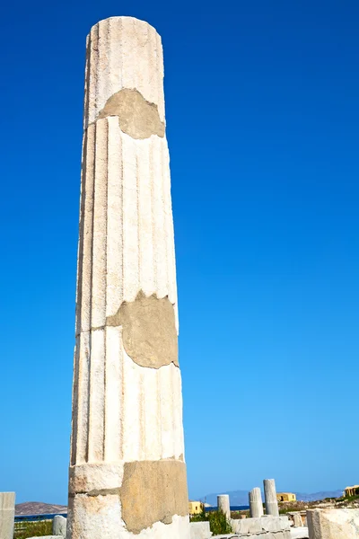 Arkeologi Grekland den gamla ruin webbplatsen — Stockfoto