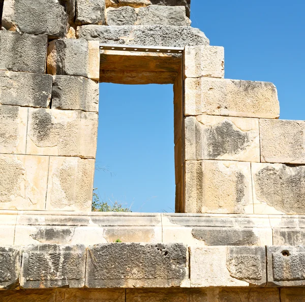 Νεκρόπολη παράθυρο παλιά Ρωμαϊκή — Φωτογραφία Αρχείου