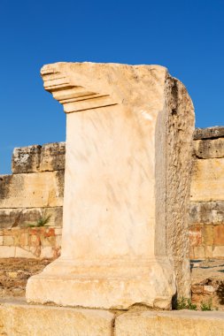 eski inşaat geçmiş pamukkale Asya  