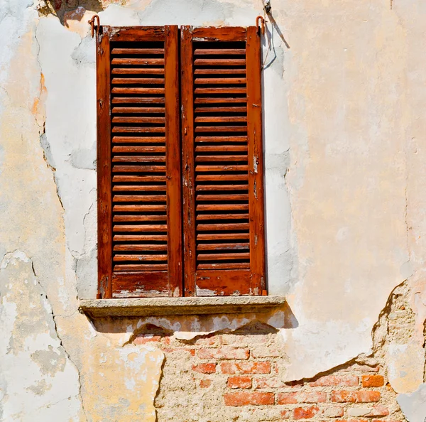 Italy  venetian blind     in    europe    old architecture and — Stock Photo, Image