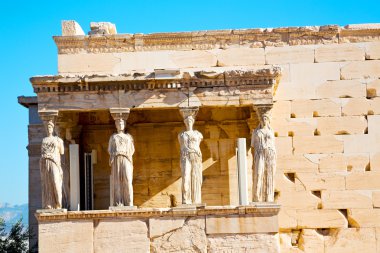 heykel Akropolis Atina mimarisi 