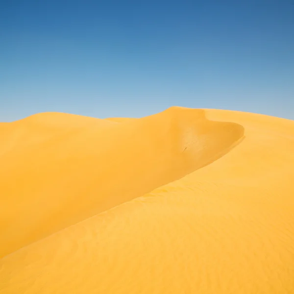 In oman vecchio deserto strofinare al khali il quartiere vuoto e all'aperto — Foto Stock