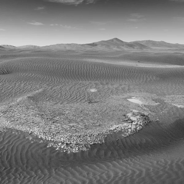 Em oman velho deserto esfregar al khali o quarto vazio e ao ar livre — Fotografia de Stock