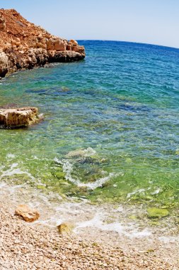 Asya thurkey antalya Likya'nın yolu su kayalar ve gökyüzü n yakınındaki