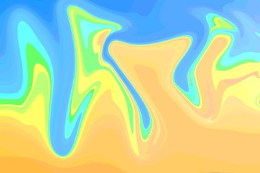 Soyut renkler ve bulanıklık  