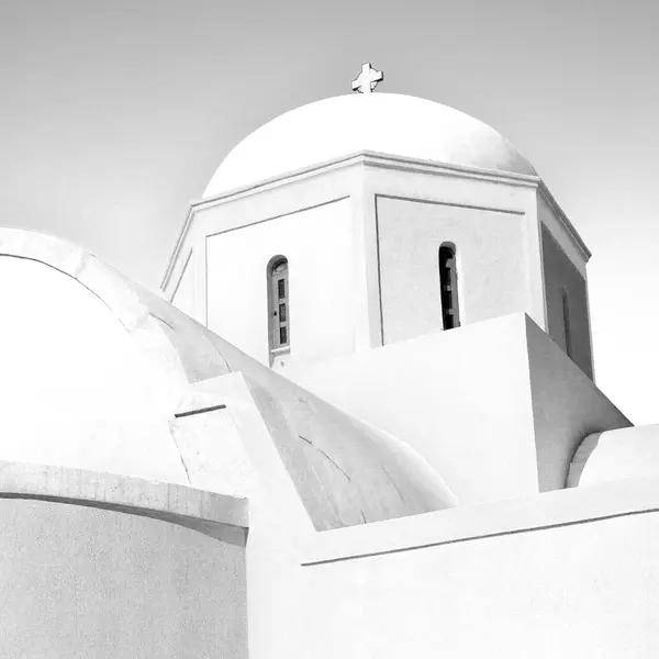 In santorini greece old construction and the sky — Stock Photo, Image