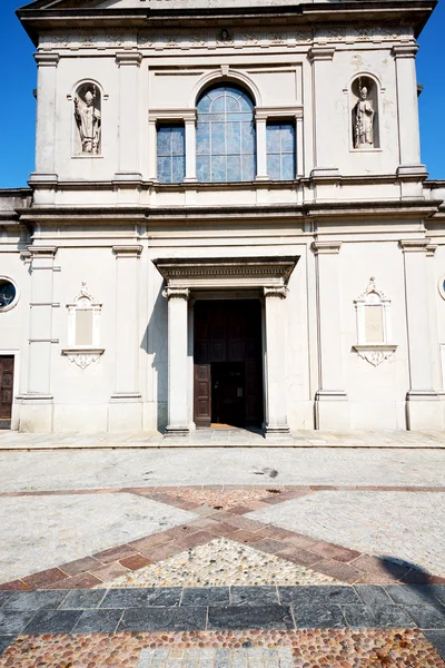 Milan din ve sunlight eski mimari miras — Stok fotoğraf