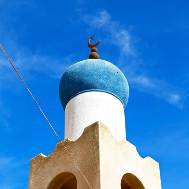 Umman muscat oteli eski Camii Minare ve din gökyüzü temizleyin