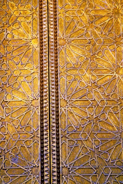 Γκρι μεταλλικό σκουριασμένο Μαρόκο σε Αφρική χρυσό — Φωτογραφία Αρχείου