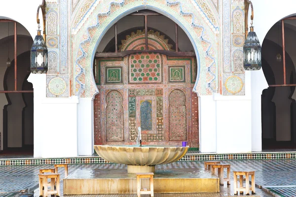 Fountain in morocco africa old  construction  mousque — Stock Photo, Image