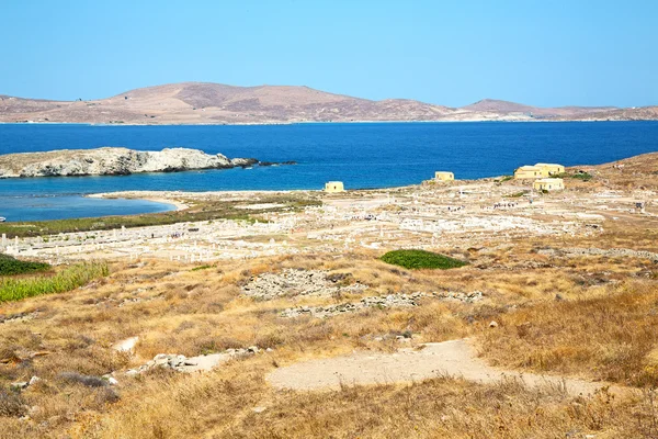 Ünlü Yunanistan historycal Akropolis sitesi — Stok fotoğraf