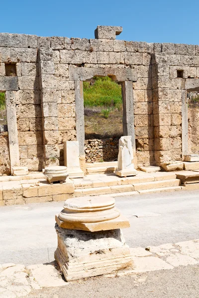 In perge vecchia costruzione asia tacchino il — Foto Stock