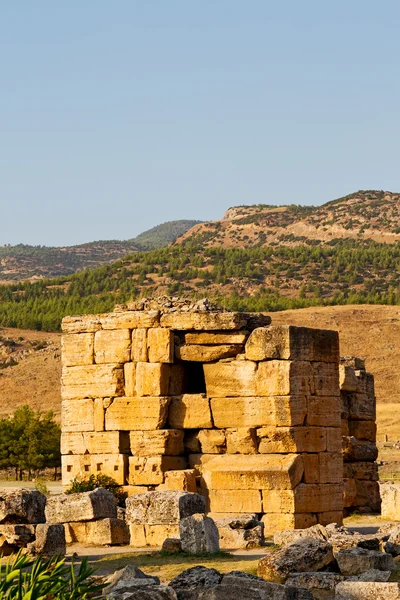 Histoire ancienne asie dinde et le temple romain — Photo