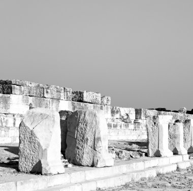  Anadolu pamukkale eski yapılar Asya Türkiye colum '