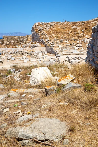 Arkeoloji Akropolis ve eski harabe site — Stok fotoğraf