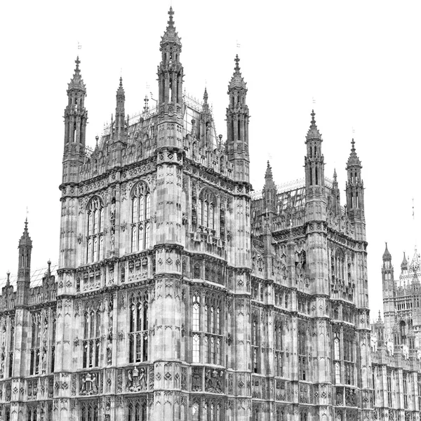 Британська екстер'єру Європи в Лондоні Англії Старе будівництво — стокове фото