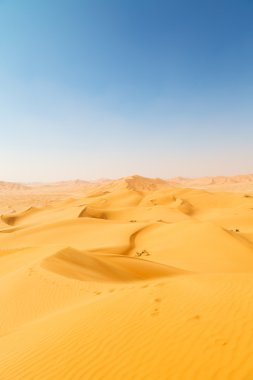 Umman eski çöl çeyrek ve açık  