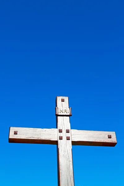 Europa sagrada católica e o fundo do céu — Fotografia de Stock