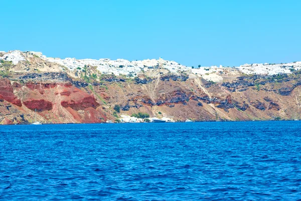 Da una barca in casa e oscilla il cielo — Foto Stock