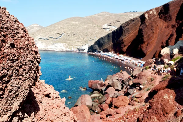 Mediterráneo en santorini griego europa —  Fotos de Stock