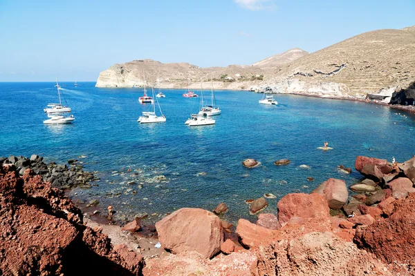 Acqua e costa mare Grecia europa — Foto Stock