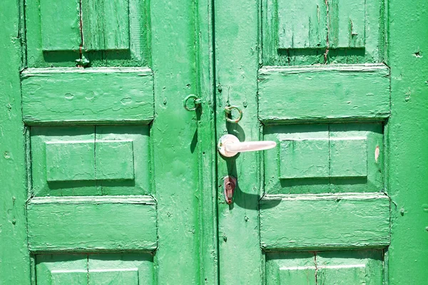 Ingresso porta vernice spogliata — Foto Stock