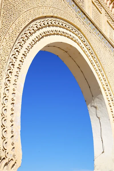 Morocco arch in africa old construction — Stock Photo, Image