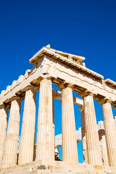 アクロポリスとギリシャの古い場所の歴史 — ストック写真