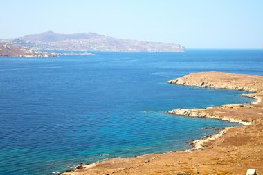 delos ünlü Yunanistan historycal eski harabe site
