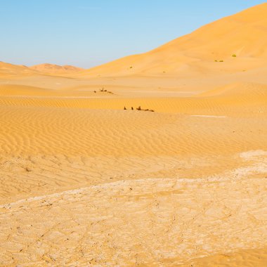 En düşük rub al hali boş çeyrek ve açık Umman eski çöl 