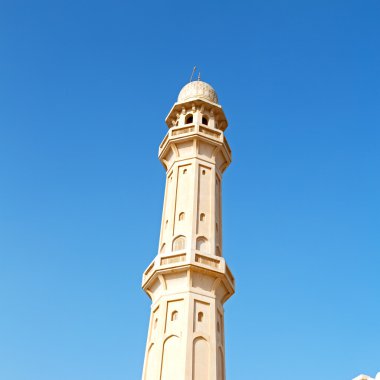 Umman muscat oteli eski Camii Minare ve din gökyüzü temizleyin